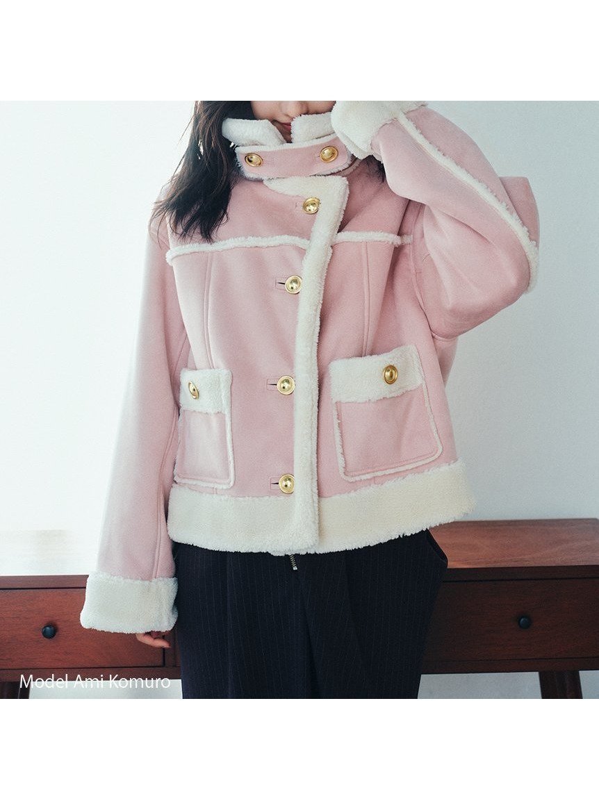【スナイデル / SNIDEL】の【WEB限定/ボアコレクション】金ボタンバリエジャケット 人気、トレンドファッション・服の通販 founy(ファニー) 【スナイデル/SNIDEL】 トレンドファッション・スタイル  Trendy Fashion & Style ファッション、ブランド PICK UP! Must-Have Online Fashion Brands ファッション Fashion レディースファッション Fashion for Women アウター Coat / Outerwear Collection レディースジャケット・軽アウター Jackets ウェーブ Wavy Pattern コレクション Collection, Seasonal Line ジャケット Jacket, Outerwear ストレート Straight, Straight Cut スマート Smart, Elegant デニム Denim, Jeans Material フロント Front, Front Design ベーシック Basic, Essential ミドル Middle Length, Mid Height おすすめ Recommended / Our Picks エレガント 上品 Elegant |ID:prp329100004699170