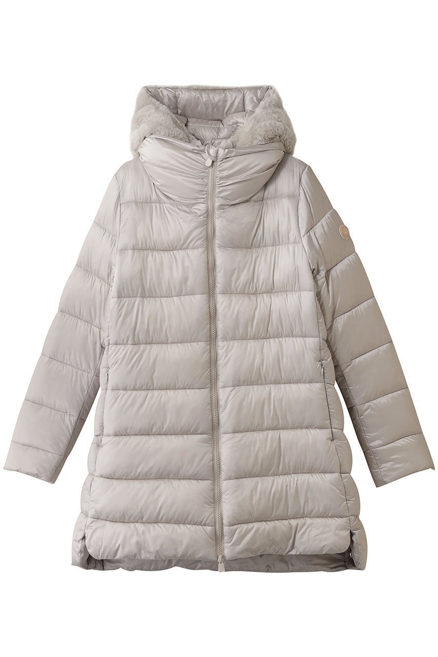 【セーブ ザ ダック / SAVE THE DUCK】のMATILDA D40280W JADE/フーディーキルティングロングコート 人気、トレンドファッション・服の通販 founy(ファニー) 【セーブ ザ ダック/SAVE THE DUCK】 トレンドファッション・スタイル  Trendy Fashion & Style ファッション、ブランド PICK UP! Must-Have Online Fashion Brands ファッション Fashion レディースファッション Fashion for Women アウター Coat / Outerwear Collection コート・ロングコート・ピーコート Long Coats, Peacoats & More 2025年 2025 2025-2026秋冬・A/W Autumn/Winter 2025–26 AW25–26 フェイクファー Faux Fur, Imitation Fur フロント Front, Front Design ミドル Middle Length, Mid Height ラグジュアリー Luxury, Elegant ロング Long, Long-Length エレガント 上品 Elegant A/W・秋冬 Autumn/Winter |ID:prp329100004709240