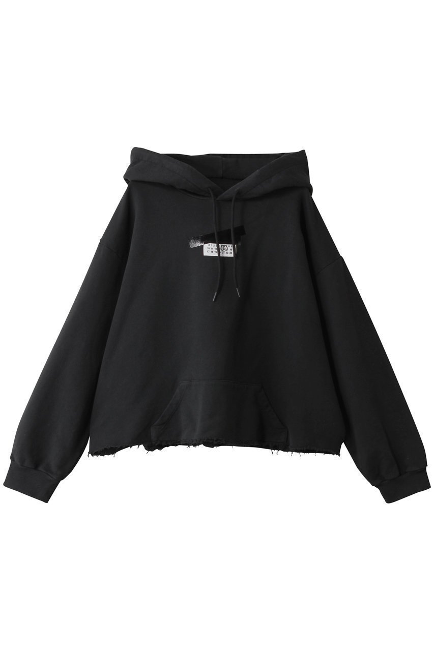 【エムエム6 メゾン マルタン マルジェラ / MM6 Maison Martin Margiela】のロゴ フーディー スウェットトップス 人気、トレンドファッション・服の通販 founy(ファニー) 【エムエム6 メゾン マルタン マルジェラ/MM6 Maison Martin Margiela】 トレンドファッション・スタイル  Trendy Fashion & Style ファッション、ブランド PICK UP! Must-Have Online Fashion Brands ファッション Fashion レディースファッション Fashion for Women トップス・カットソー Cut & Sew Tops シャツ・ブラウス・オフィスカジュアル Elegant Blouses & Button-Ups レディースパーカー・カジュアルフーディー Casual Hoodies & Sweatshirts ロングTシャツ・Tシャツ Longline T-Shirts & Tees スウェット・クルーネックトップス Sweatshirts & Crewnecks / Relaxed Fit Sweat Tops カットソー・ベーシックTシャツ Cut-and-Sewn Tops / Stretch Tees & Basics スウェット / スエット Sweatshirt, Sweatwear スリーブ Sleeve, Long Sleeve / Short Sleeve ロング Long, Long-Length 新作・新入荷 New Arrivals / New In |ID:prp329100004771176