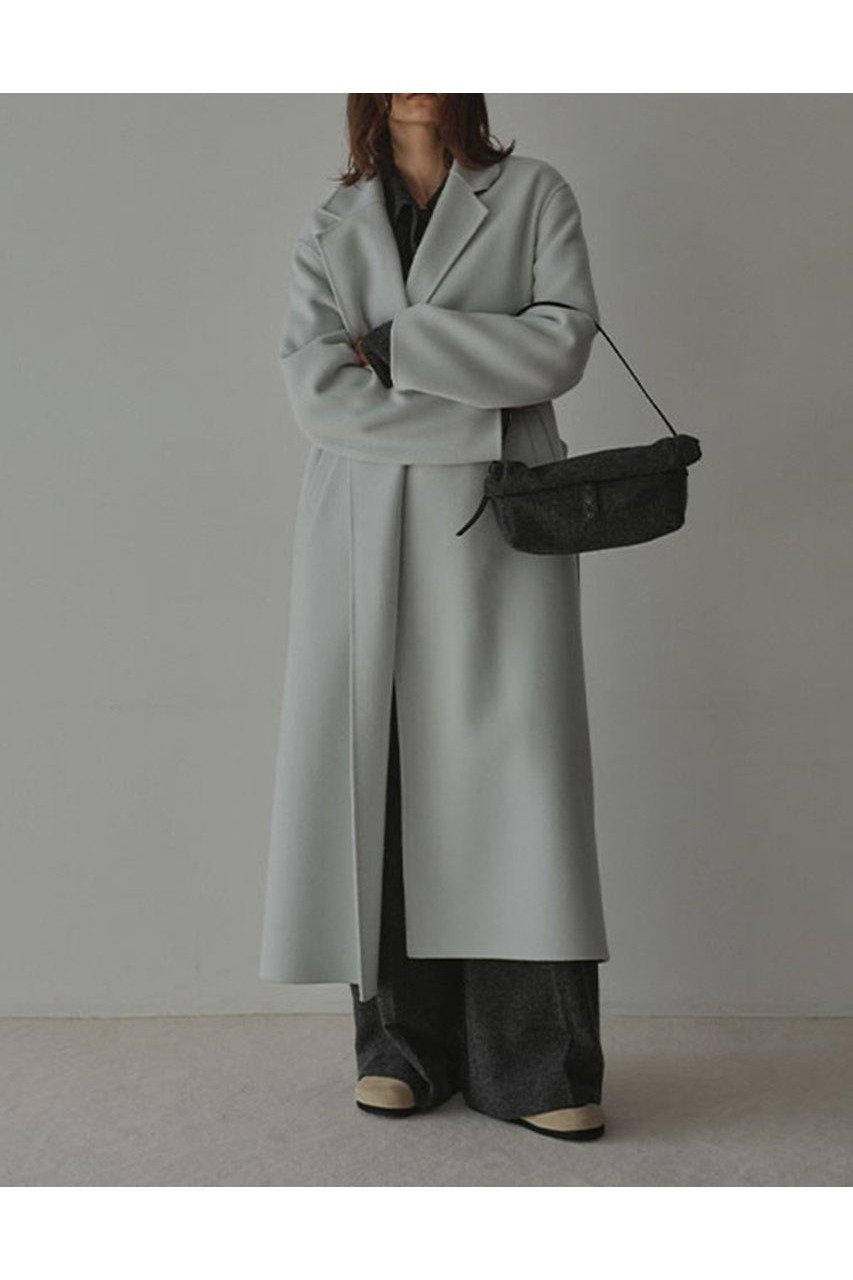 【エトレトウキョウ / ETRE TOKYO】のメルトンロングリバーコート 人気、トレンドファッション・服の通販 founy(ファニー) 【エトレトウキョウ/ETRE TOKYO】 トレンドファッション・スタイル Trendy Fashion & Style ファッション、ブランド PICK UP! Must-Have Online Fashion Brands ファッション Fashion レディースファッション Fashion for Women アウター Coat / Outerwear Collection コート・ロングコート・ピーコート Long Coats, Peacoats & More シンプル Simple, Minimal ベーシック Basic, Essential メルトン Melton, Heavy Wool ロング Long, Long-Length 新作・新入荷 New Arrivals / New In |ID:prp329100004776492