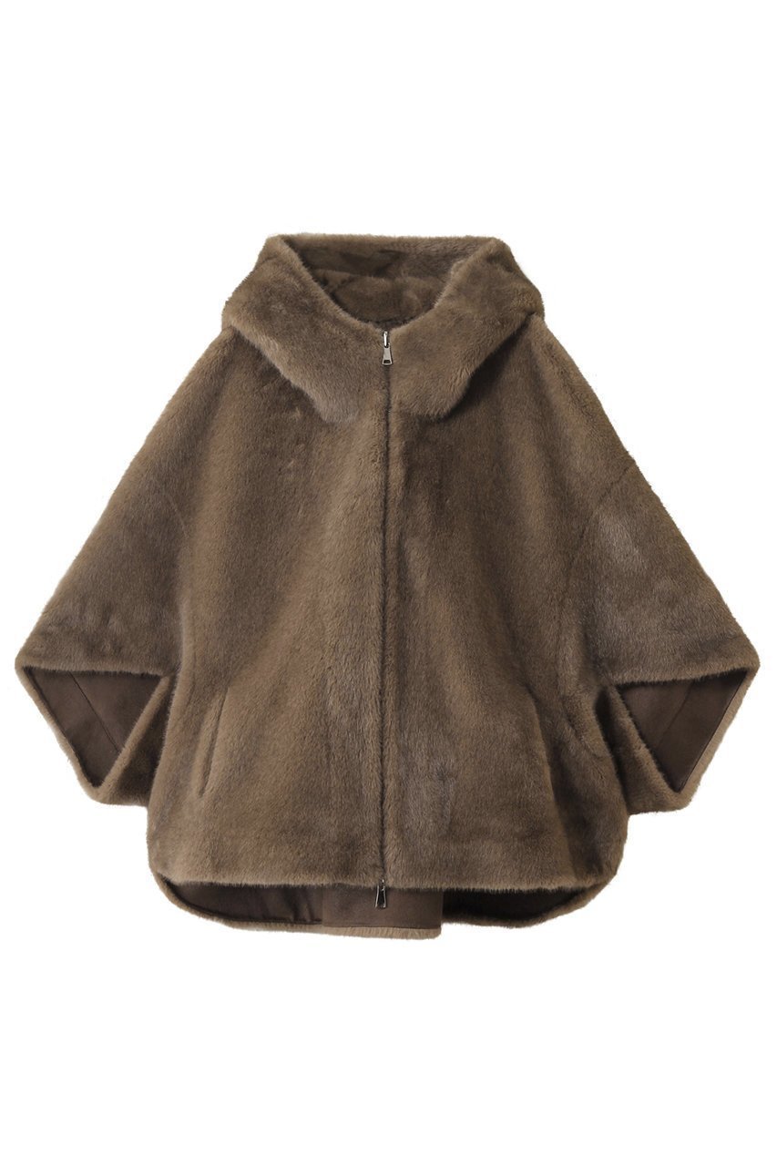 【リナージオ / LIGNAGGIO】のミンク風フェイク1枚仕立てフードジャケット 人気、トレンドファッション・服の通販 founy(ファニー) 【リナージオ/LIGNAGGIO】 トレンドファッション・スタイル Trendy Fashion & Style ファッション、ブランド PICK UP! Must-Have Online Fashion Brands ファッション Fashion レディースファッション Fashion for Women アウター Coat / Outerwear Collection レディースジャケット・軽アウター Jackets ジャケット Jacket, Outerwear フェイク Faux, Fake フェイクファー Faux Fur, Imitation Fur リアル Real, Realistic エレガント 上品 Elegant 再入荷 Restock / Back in Stock |ID:prp329100004732971