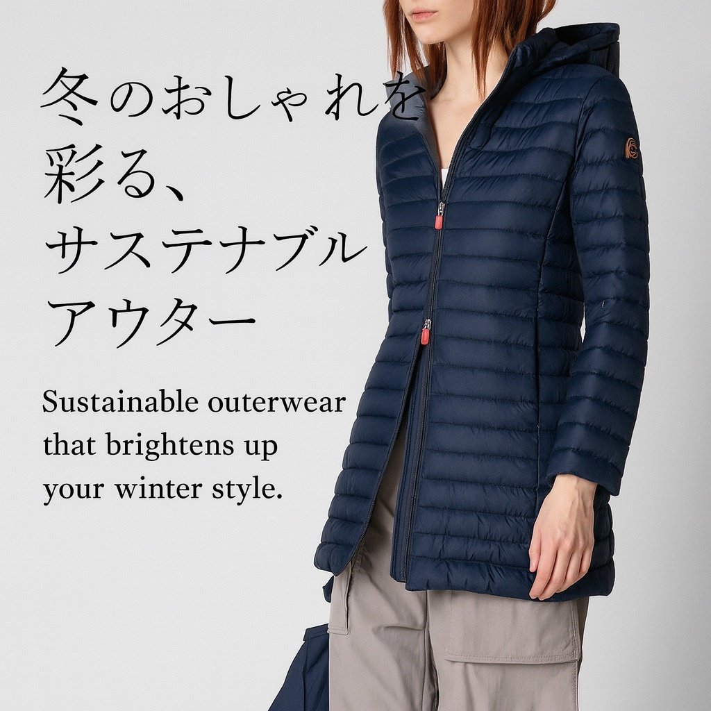 【冬のおしゃれを彩る、SAVE THE DUCKのサステナブルアウター】(セーブ ザ ダック) おすすめ!トレンド、レディースファッションの通販  人気、トレンドファッション・服の通販 founy(ファニー) 【セーブ ザ ダック/SAVE THE DUCK】 トレンドファッション・スタイル  Trendy Fashion & Style ファッション、ブランド PICK UP! Must-Have Online Fashion Brands ファッション Fashion レディースファッション Fashion for Women アウター Coat / Outerwear Collection レディースジャケット・軽アウター Jackets コート・ロングコート・ピーコート Long Coats, Peacoats & More トップス・カットソー Cut & Sew Tops ニット Knit Tops & Sweaters キャップ&ハット Hats & Caps バッグ Bags ポーチ&ミニバッグ Pouches & Mini Bags オレンジ Orange キルティング Quilted, Quilting ジャケット Jacket, Outerwear スリム Slim, Slim Fit フィット Fit, Slim Fit ラウンド Round, Round Neck ロング Long, Long-Length フェイクファー Faux Fur, Imitation Fur ベスト Vest, Waistcoat キャップ Cap, Baseball Cap クラシック Classic, Timeless Style シンプル Simple, Minimal 冬 Winter / This Winter 定番 Standard, Basic Item 帽子 Hat, Headwear 新作・新入荷 New Arrivals / New In 軽量 Lightweight, Ultra Light クール Cool, Chic |ID:stp329100000006708