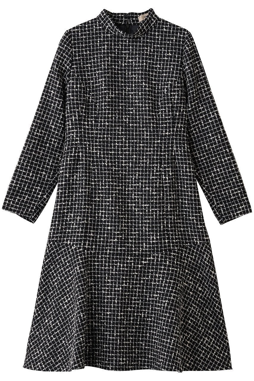 【エムダブリュー / MW】のMONOTONE チェック ツイード スタンドカラー フレア ドレス 人気、トレンドファッション・服の通販 founy(ファニー) 【エムダブリュー/MW】 トレンドファッション・スタイル Trendy Fashion & Style ファッション、ブランド PICK UP! Must-Have Online Fashion Brands ファッション Fashion レディースファッション Fashion for Women ワンピース Dresses フォーマル・パーティードレス・結婚式用ドレス Elegant & Casual Dresses チュニック Tunic Tops & Dresses オケージョン Occasion Wear クラシカル Classical, Vintage-Inspired スタンド Stand Collar, Upright Stand チェック Check, Plaid, Tartan チュニック Tunic, Long Top ツイード Twill, Twill Weave ドレス Dress, One-Piece バランス Balance, Style Balance パーティ Party, Party Style フレア Flare, Flared モノトーン Monotone, Black and White ロング Long, Long-Length 再入荷 Restock / Back in Stock |ID:prp329100004689510