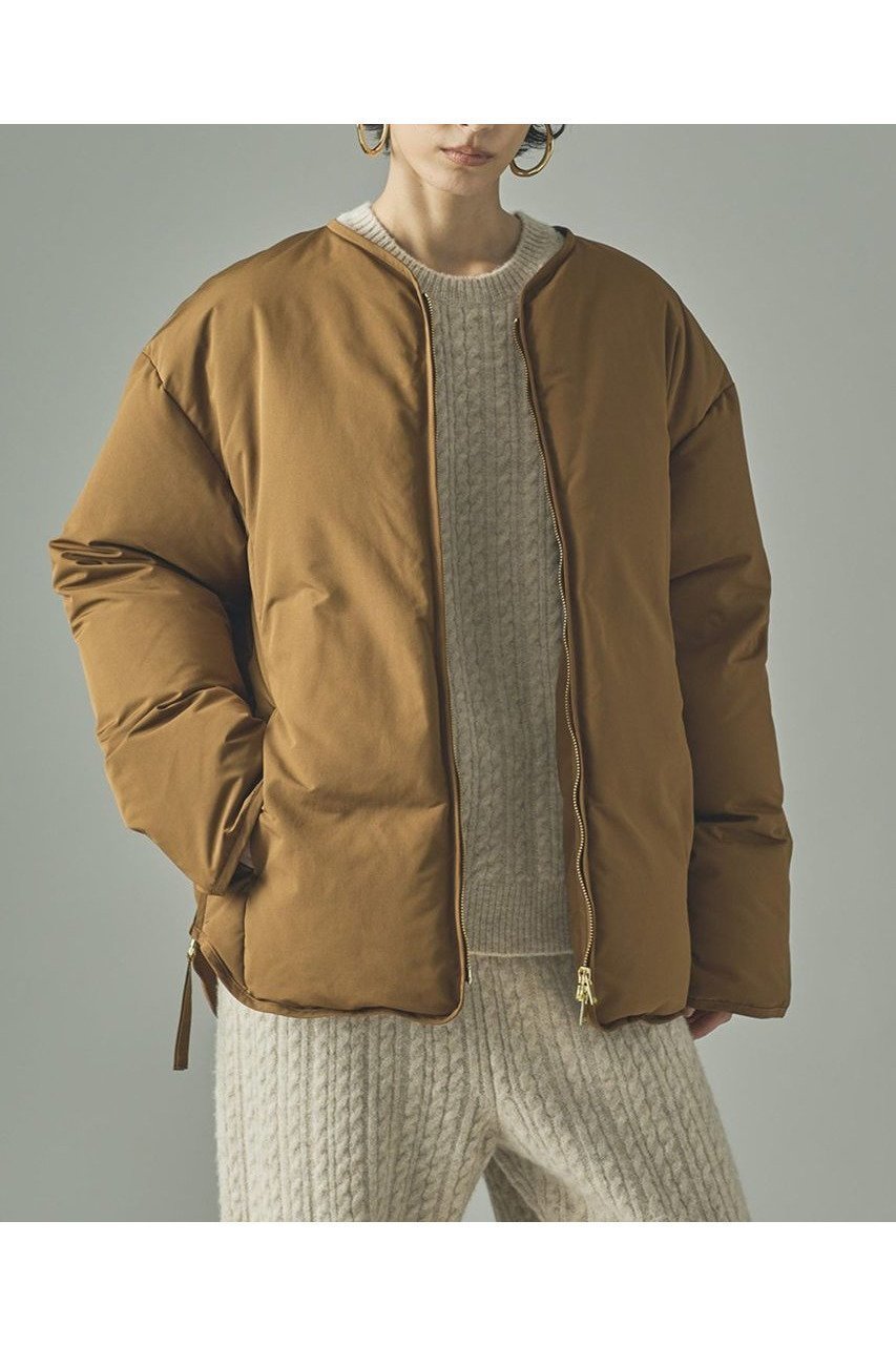 【カレンソロジー / Curensology】のサイドジップノーカラーダウンジャケット 人気、トレンドファッション・服の通販 founy(ファニー) 【カレンソロジー/Curensology】 トレンドファッション・スタイル  Trendy Fashion & Style ファッション、ブランド PICK UP! Must-Have Online Fashion Brands ファッション Fashion レディースファッション Fashion for Women アウター Coat / Outerwear Collection レディースジャケット・軽アウター Jackets インナー Innerwear サイドジップ Side Zip, Side Zipper シンプル Simple, Minimal ジャケット Jacket, Outerwear ダウン Down, Puffer バランス Balance, Style Balance フロント Front, Front Design ベーシック Basic, Essential 新作・新入荷 New Arrivals / New In |ID:prp329100004655099