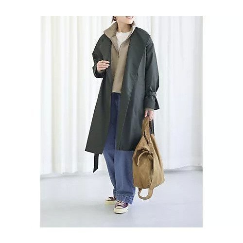 【トゥエルブクローゼット / 12closet】の【洗える】【撥水】ノーカラートレンチコート 人気、トレンドファッション・服の通販 founy(ファニー) 【トゥエルブクローゼット/12closet】 トレンドファッション・スタイル Trendy Fashion & Style ファッション、ブランド PICK UP! Must-Have Online Fashion Brands ファッション Fashion レディースファッション Fashion for Women アウター Coat / Outerwear Collection コート・ロングコート・ピーコート Long Coats, Peacoats & More トレンチコート / 春秋の定番アウター Trench Coats インナー Innerwear 洗える Machine Washable スタイリッシュ Stylish, Fashionable スニーカー Sneakers, Trainers 人気 Popular, Best Seller ミドル Middle Length, Mid Height エレガント 上品 Elegant |ID:prp329100004258315