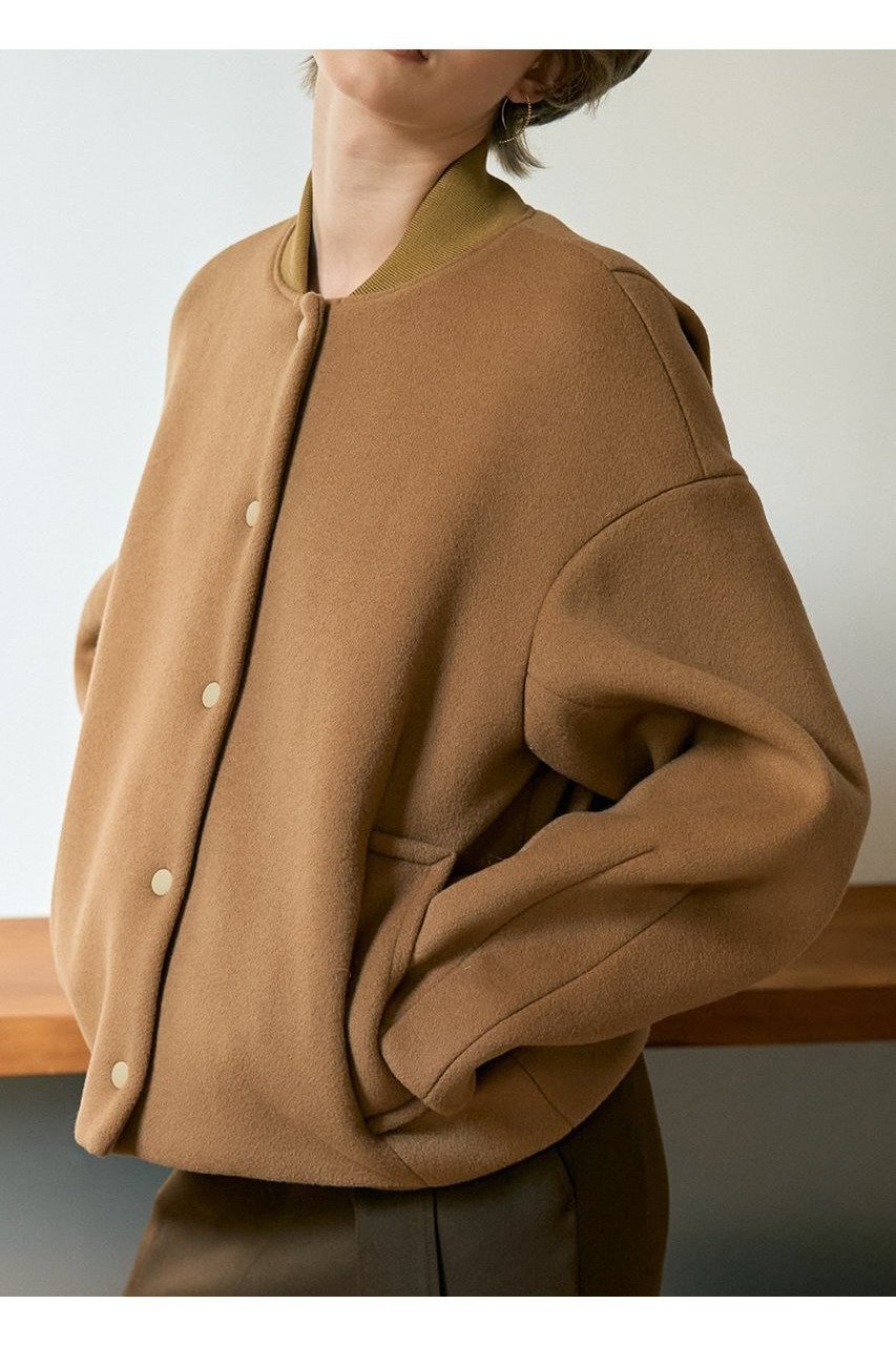 【デザイン ワークス / DESIGN WORKS】のSUPER140ウールコクーンスタジャンブルゾン 人気、トレンドファッション・服の通販 founy(ファニー) 【デザイン ワークス/DESIGN WORKS】 トレンドファッション・スタイル  Trendy Fashion & Style ファッション、ブランド PICK UP! Must-Have Online Fashion Brands ファッション Fashion レディースファッション Fashion for Women アウター Coat / Outerwear Collection レディースジャケット・軽アウター Jackets ブルゾンジャケット・スポーティアウター Blouson Jackets おすすめ Recommended / Our Picks ジャケット Jacket, Outerwear タートル Turtleneck, Turtle Collar バランス Balance, Style Balance フェミニン Feminine, Girly ブルゾン Blouson, Bomber Jacket モダン Modern, Contemporary |ID:prp329100004715326