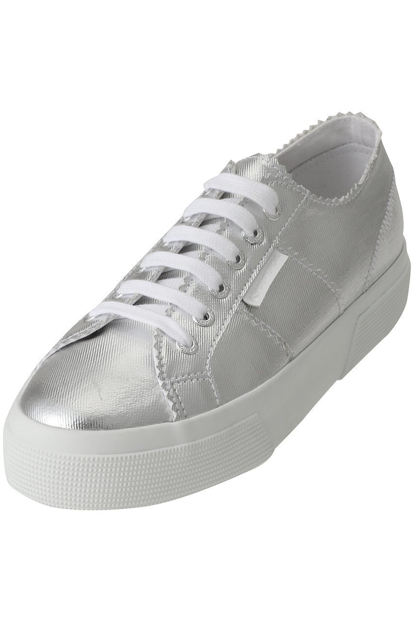 【ペリーコ / PELLICO】の【PELLICO×SUPERGA】メタリック厚底スニーカー 人気、トレンドファッション・服の通販 founy(ファニー) 【ペリーコ/PELLICO】 トレンドファッション・スタイル  Trendy Fashion & Style ファッション、ブランド PICK UP! Must-Have Online Fashion Brands ファッション Fashion レディースファッション Fashion for Women 2026年 2026 シルバー Silver, Metallic Silver スニーカー Sneakers, Trainers トレンド Trend, Trending Now 厚底 Platform Shoes 夏 Summer 春 Spring S/S・春夏 SS, Spring/Summer, Warm Season |ID:prp329100004848465