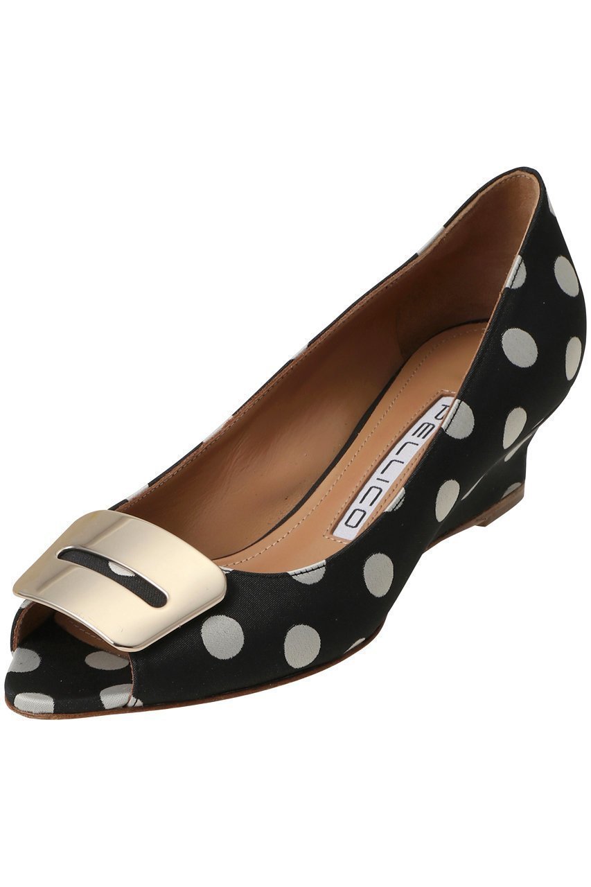 【ペリーコ / PELLICO】のANELLI ドット柄オープントゥウェッジヒールパンプス 人気、トレンドファッション・服の通販 founy(ファニー) 【ペリーコ/PELLICO】 トレンドファッション・スタイル  Trendy Fashion & Style ファッション、ブランド PICK UP! Must-Have Online Fashion Brands ファッション Fashion レディースファッション Fashion for Women 2026年 2026 オープントゥ Open Toe Shoes ドット Polka Dot, Dot Pattern モダン Modern, Contemporary 夏 Summer 春 Spring S/S・春夏 SS, Spring/Summer, Warm Season |ID:prp329100004848431