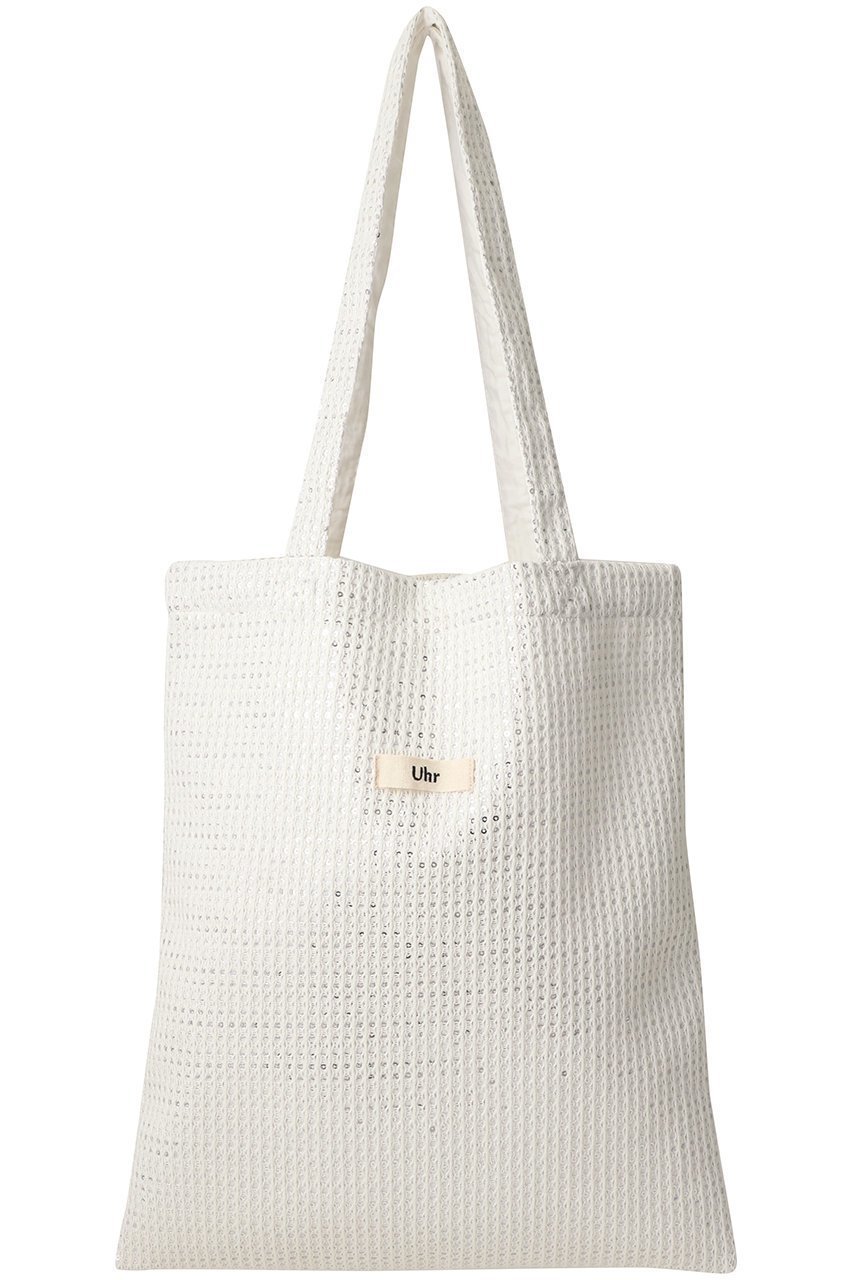 【ウーア / Uhr】の【ELLE SHOP限定】メッシュレース×スパンコール トートバッグ 人気、トレンドファッション・服の通販 founy(ファニー) 【ウーア/Uhr】 トレンドファッション・スタイル Trendy Fashion & Style ファッション、ブランド PICK UP! Must-Have Online Fashion Brands ファッション Fashion レディースファッション Fashion for Women バッグ Bags 2026年 2026 おすすめ Recommended / Our Picks スパンコール Sequins, Sequin Embellishment メッシュ Mesh, Net Fabric レース Lace, Lace Fabric 夏 Summer 春 Spring S/S・春夏 SS, Spring/Summer, Warm Season |ID:prp329100004774385