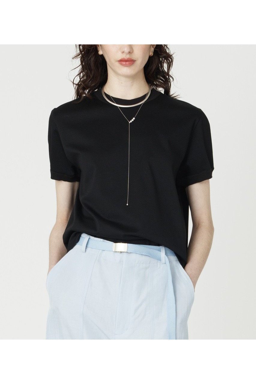 【ebure シンプルで差がつく丸み袖コットンポンチTシャツ】(エブール) 人気、トレンドファッション・服の通販 founy(ファニー) 【エブール/ebure】 トレンドファッション・スタイル  Trendy Fashion & Style ファッション、ブランド PICK UP! Must-Have Online Fashion Brands ファッション Fashion レディースファッション Fashion for Women トップス・カットソー Cut & Sew Tops ニット Knit Tops & Sweaters シャツ・ブラウス・オフィスカジュアル Elegant Blouses & Button-Ups ロングTシャツ・Tシャツ Longline T-Shirts & Tees カットソー・ベーシックTシャツ Cut-and-Sewn Tops / Stretch Tees & Basics カットソー Cut and Sewn Top ショート Short, Short Length シンプル Simple, Minimal スリーブ Sleeve, Long Sleeve / Short Sleeve パターン Pattern, Design Print 定番 Standard, Basic Item 新作・新入荷 New Arrivals / New In |ID:prp329100004912154