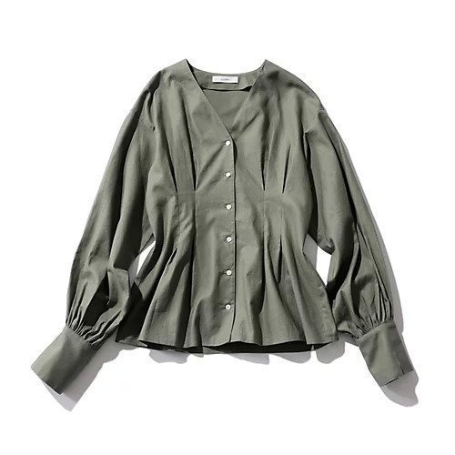 【リネン混ジャケット風ブラウスで楽しむ軽やかで上品な着こなし】suadeo(スアデオ)通販 人気、トレンドファッション・服の通販 founy(ファニー) 【スアデオ/suadeo】 トレンドファッション・スタイル  Trendy Fashion & Style ファッション、ブランド PICK UP! Must-Have Online Fashion Brands ファッション Fashion レディースファッション Fashion for Women アウター Coat / Outerwear Collection レディースジャケット・軽アウター Jackets インナー Innerwear エレガント 上品 Elegant 春 Spring カフス Cuff Design 今季 This Season, Current Season ジャケット Jacket, Outerwear デニム Denim, Jeans Material トレンド Trend, Trending Now ネックレス Necklace, Pendant Necklace バランス Balance, Style Balance パターン Pattern, Design Print フィット Fit, Slim Fit フレア Flare, Flared フロント Front, Front Design リネン Linen, Linen Fabric S/S・春夏 SS, Spring/Summer, Warm Season 夏 Summer |ID:prp329100004926958