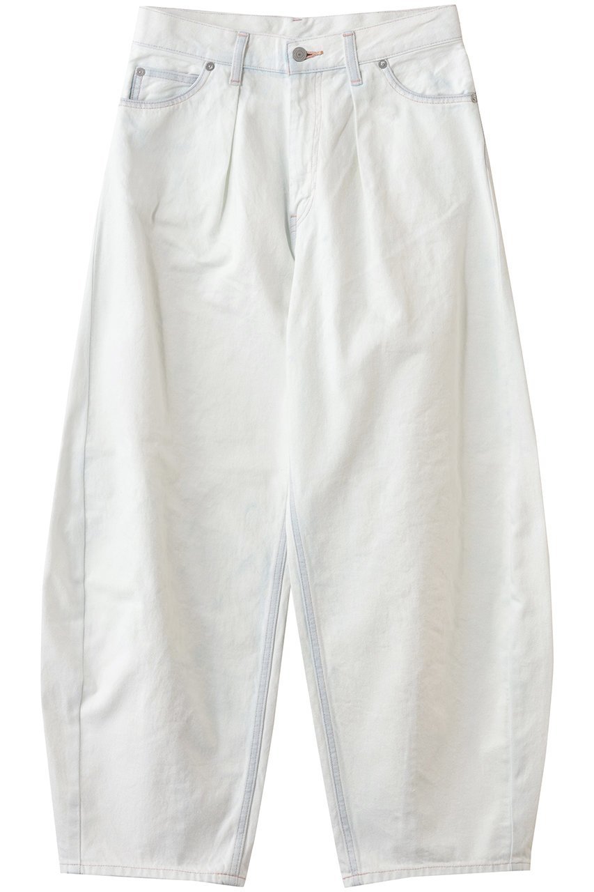 ワンタックが生む立体感とバレルシルエットが魅力のデニムパンツ 人気、トレンドファッション・服の通販 founy(ファニー) 【マルティニーク/martinique】 トレンドファッション・スタイル  Trendy Fashion & Style トレンド・ファッションスタイル Fashion Trends & Styles ファッション Fashion レディースファッション Fashion for Women パンツ Pants & Trousers デニムパンツ・ジーンズ・美脚デニム Denim Jeans & Pants インディゴ Indigo Denim コンパクト Compact, Small Size デニム Denim, Jeans Material 再入荷 Restock / Back in Stock |ID:prp329100004926629