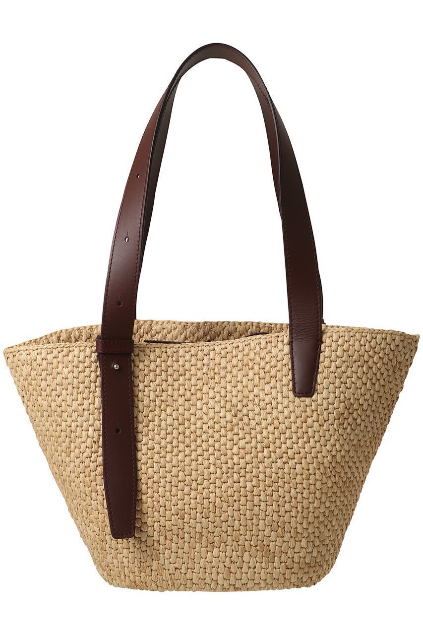 ラフィアとレザーハンドルが映える洗練カゴバッグ LIE STUDIO(リエ スタジオ) 人気、トレンドファッション・服の通販 founy(ファニー) 【リエ スタジオ/LIE STUDIO】 トレンドファッション・スタイル  Trendy Fashion & Style トレンド・ファッションスタイル Fashion Trends & Styles ファッション Fashion レディースファッション Fashion for Women バッグ Bags スタイリッシュ Stylish, Fashionable ラフィア Raffia, Natural Straw 夏 Summer 春 Spring S/S・春夏 SS, Spring/Summer, Warm Season |ID:prp329100004922504
