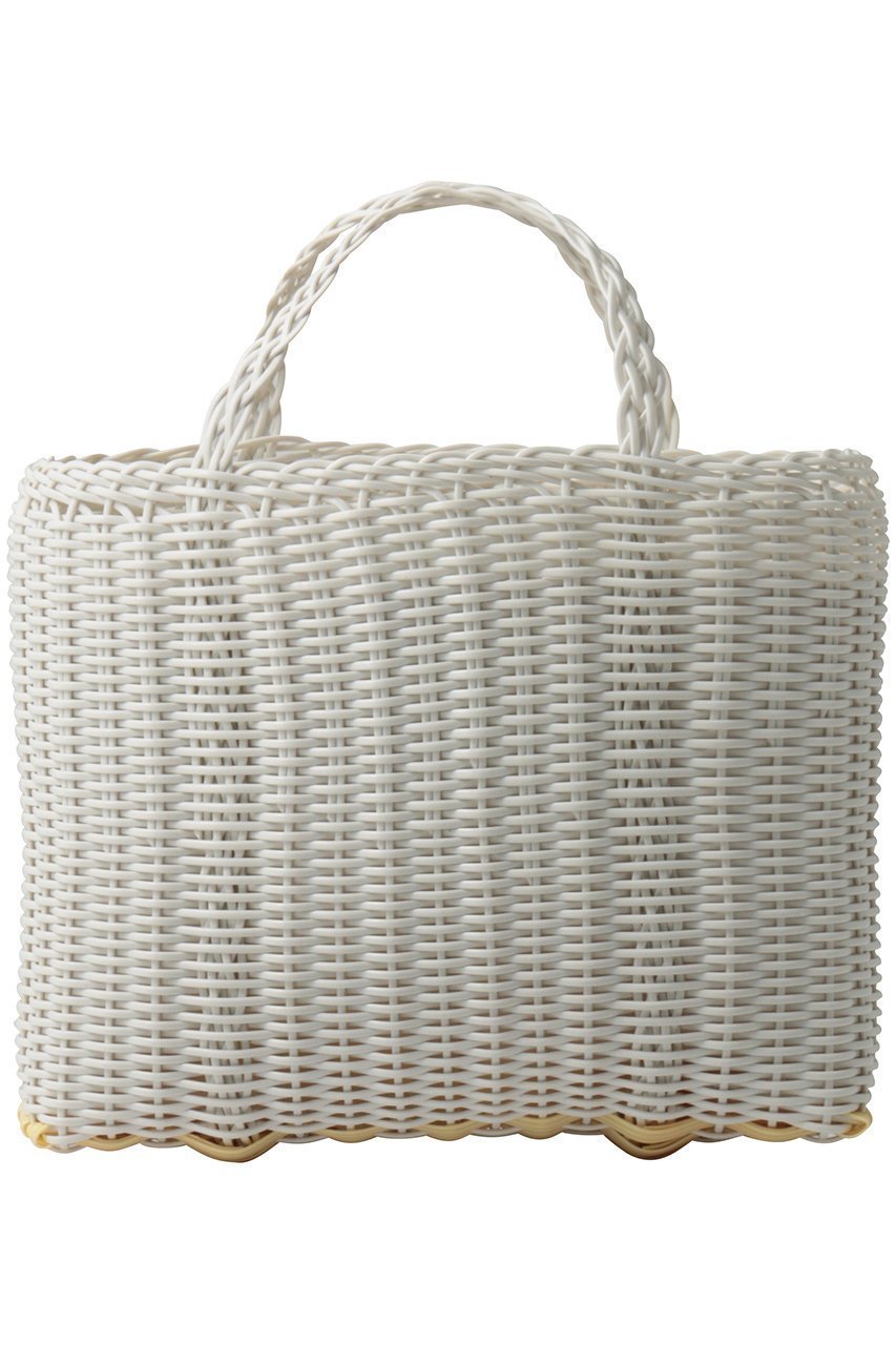 繊細な編みデザインが映える上品ミニトートバッグ PALOROSA(パロロサ) 人気、トレンドファッション・服の通販 founy(ファニー) 【パロロサ/PALOROSA】 トレンドファッション・スタイル  Trendy Fashion & Style トレンド・ファッションスタイル Fashion Trends & Styles ファッション Fashion レディースファッション Fashion for Women バッグ Bags コンパクト Compact, Small Size スクエア Square, Square Shape バスケット Basket, Basket Bag フォルム Silhouette, Form |ID:prp329100004917918