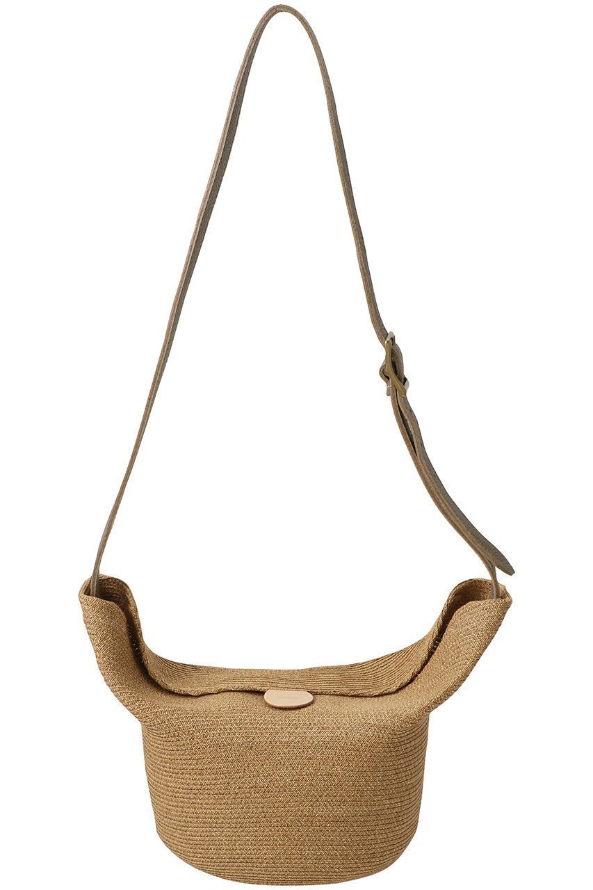 ペーパーアバカとレザーが映えるユニークデザインショルダーバッグ mature ha.(マチュアーハ) 人気、トレンドファッション・服の通販 founy(ファニー) 【マチュアーハ/mature ha.】 トレンドファッション・スタイル  Trendy Fashion & Style トレンド・ファッションスタイル Fashion Trends & Styles ファッション Fashion レディースファッション Fashion for Women コンビ Combo, Combination Style フラップ Flap, Flap Pocket エレガント 上品 Elegant 帽子 Hat, Headwear 新作・新入荷 New Arrivals / New In |ID:prp329100004941598