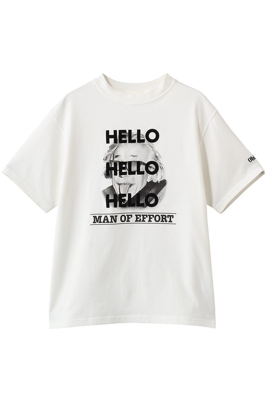 フロッキー仕様のプリントと都会的なオーバーサイズが主役級の存在感を放つ限定Tシャツ 大人の最旬トレンドファッション＆コーディネート founy(ファウニー) 【オブラダ/Oblada】 トレンドファッション・スタイル  Trendy Fashion & Style トレンド・ファッションスタイル Fashion Trends & Styles ファッション Fashion レディースファッション Fashion for Women トップス・カットソー Cut & Sew Tops シャツ・ブラウス・オフィスカジュアル Elegant Blouses & Button-Ups ロングTシャツ・Tシャツ Longline T-Shirts & Tees カットソー・ベーシックTシャツ Cut-and-Sewn Tops / Stretch Tees & Basics インナー Innerwear ショート Short, Short Length ジャケット Jacket, Outerwear スリーブ Sleeve, Long Sleeve / Short Sleeve バランス Balance, Style Balance プリント Print, Printed Pattern |ID:prp329100004931961