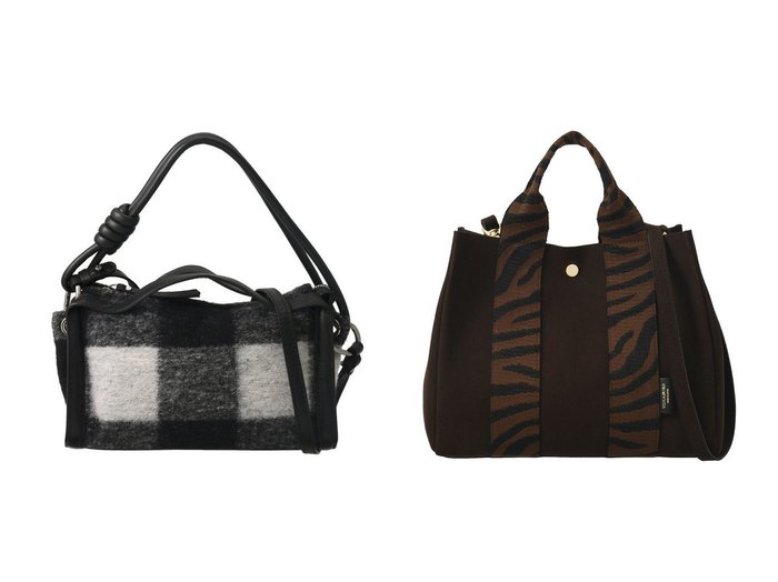 【VIOLAd'ORO/ヴィオラドーロ】のGINO 2wayミニトートバッグ&【heliopole/エリオポール】の【GIANNI CHIARINI】PILLOWバッグ バッグのおすすめ！人気、レディースファッションの通販 おすすめ人気トレンドファッション通販アイテム インテリア・キッズ・メンズ・レディースファッション・服の通販 founy(ファニー) https://founy.com/ ファッション Fashion レディース WOMEN バッグ Bag スクエア チェック ハンドバッグ パターン フォルム コンパクト トラベル トレンド ベーシック |ID:crp329100000002760