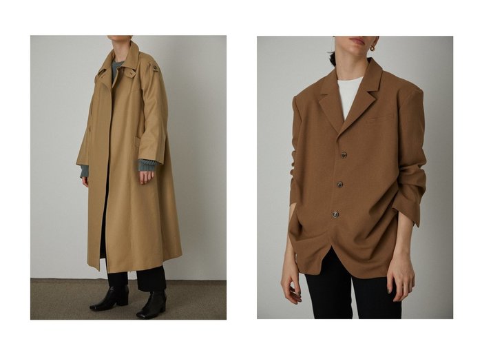 リムアーク/RIM.ARK】のOver size maxi coat/コート | 人気、トレンド 