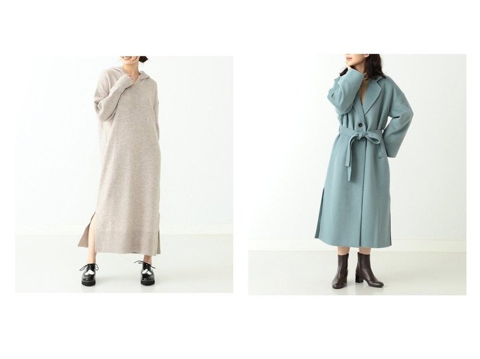beams heart ビームス ハート のカットソー付き ニットプルオーバー リブスリット ハイネック プルオーバー おすすめ 人気トレンド レディースファッションの通販 おすすめのファッション通販アイテム 人気 トレンドファッション 服の通販 founy ファニー id