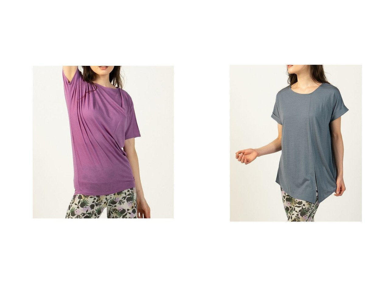 【SUPERNATURAL/スーパーナチュラル】のW YOGA LOOSE AND TIED SHORT SLEEVE&W JP YOGA LOOSE TEE スポーツ・ヨガウェア、運動・ダイエットグッズなどのおすすめ!人気、トレンド・レディースファッションの通販 おすすめ人気トレンドファッション通販アイテム インテリア・キッズ・メンズ・レディースファッション・服の通販 founy(ファニー) ファッション Fashion レディースファッション WOMEN トップス カットソー Tops Tshirt スポーツウェア Sportswear スポーツ トップス Tops アウトドア 抗菌 スポーツ ドレープ 防寒 ヨガ ランニング ルーズ 冬 Winter アシンメトリー ショルダー ブルー系 Blue ブラック系 Black |ID:crp329100000020527