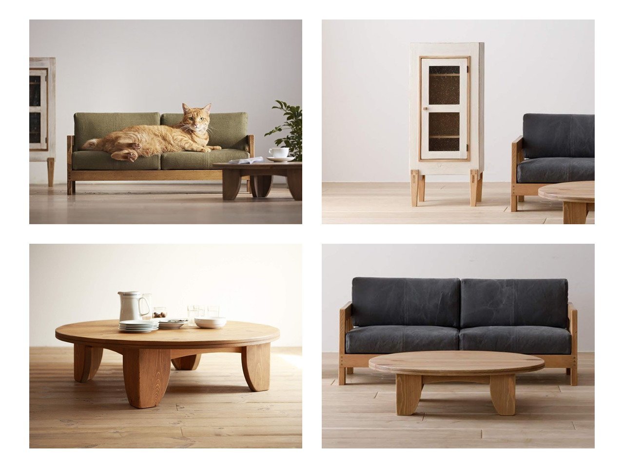 Hiromatsu Furniture / GOODS/広松木工】のガラ サークルテーブル&GALA