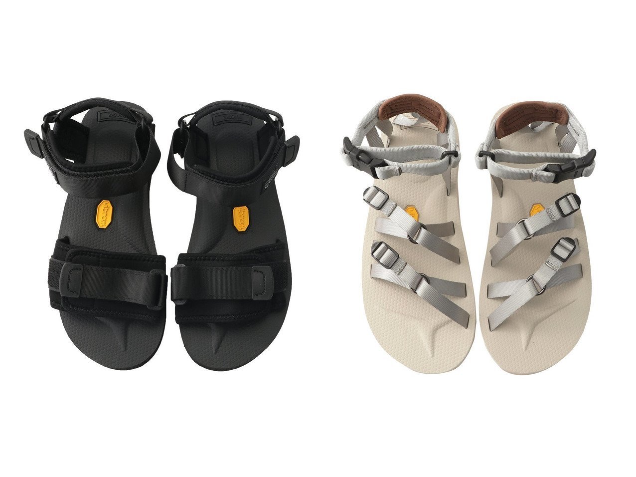 SUICOKE サンダル ブラック vibram ソール - 靴