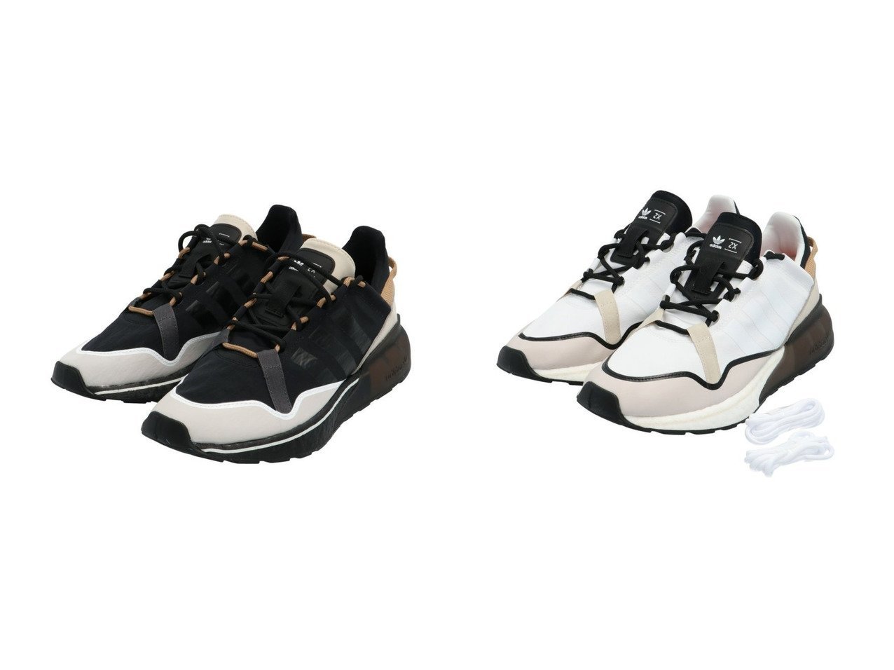 【adidas Originals/アディダス オリジナルス】のZX 2K BOOST ピュア ZX 2K BOOST PURE アディダスオリジナルス 【シューズ・靴】おすすめ！人気、トレンド・レディースファッションの通販 おすすめで人気の流行・トレンド、ファッションの通販商品 メンズファッション・キッズファッション・インテリア・家具・レディースファッション・服の通販 founy(ファニー) https://founy.com/ ファッション Fashion レディースファッション WOMEN クッション シューズ スニーカー スリッポン |ID:crp329100000028671
