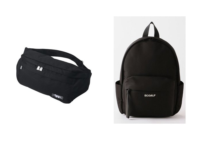 【PUMA/プーマ】の【UNISEX】【PUMA x MAISON KITSUNE】ウエストバッグ&【ECOALF/エコアルフ】のOSLO バックパック OSLO BACKPACK 【バッグ・鞄】おすすめ！人気、トレンド・レディースファッションの通販   おすすめ人気トレンドファッション通販アイテム インテリア・キッズ・メンズ・レディースファッション・服の通販 founy(ファニー) https://founy.com/ ファッション Fashion レディースファッション WOMEN バッグ Bag ポーチ Pouches UNISEX クッション シンプル フロント ポケット リュック 再入荷 Restock/Back in Stock/Re Arrival |ID:crp329100000033976