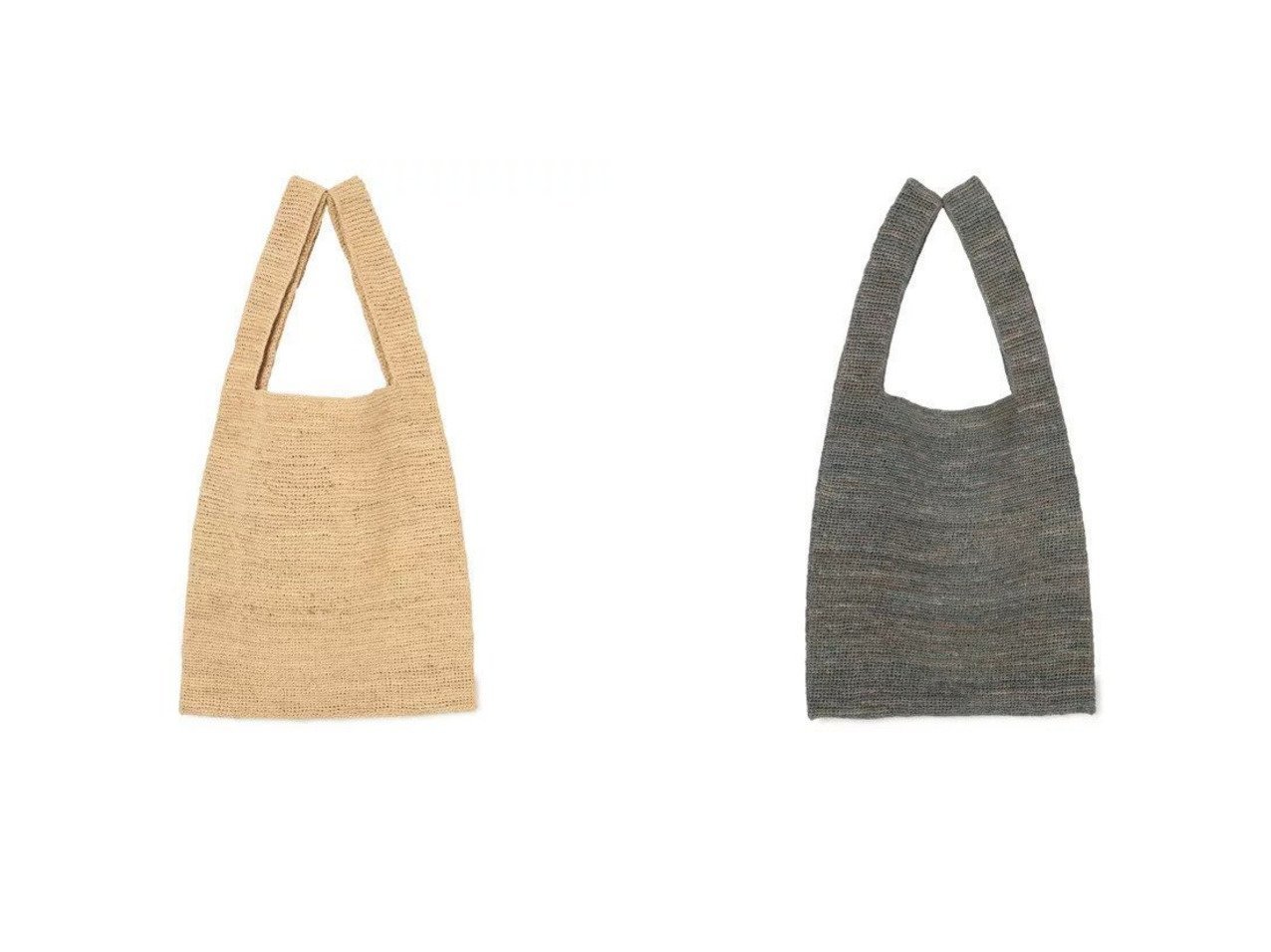 seya. RAFFIA SHOPPING BAG - バッグ