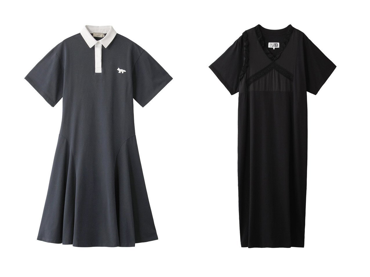 数量限定 【メゾンキツネ】RUGBY VOLANT POLO メゾンキツネ DRESS ...