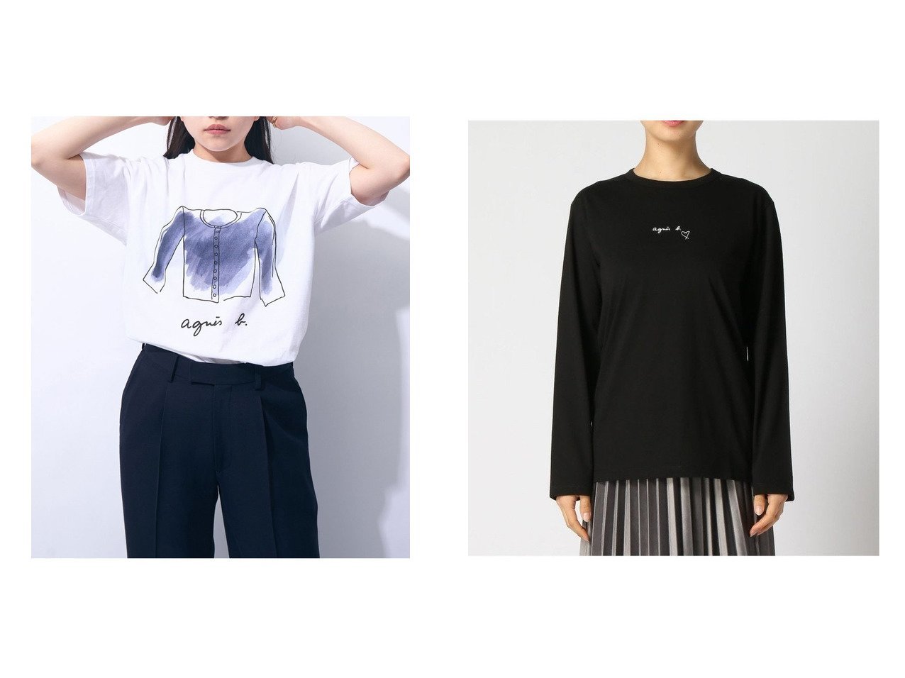 正規店在庫 agnes b. - アニエスベー アダム エ ロペ Tシャツの通販 by