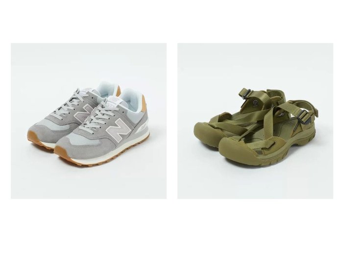 【KEEN/キーン】のZERRAPORT II&【new balance/ニューバランス】のWL574 【シューズ・靴】おすすめ！人気、トレンド・レディースファッションの通販  おすすめ人気トレンドファッション通販アイテム インテリア・キッズ・メンズ・レディースファッション・服の通販 founy(ファニー) https://founy.com/ ファッション Fashion レディースファッション WOMEN クッション シューズ スニーカー バランス パステル フォルム 人気 サンダル スポーツ |ID:crp329100000038344