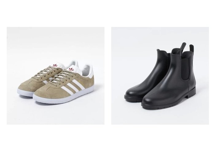 【MEDUSE/メデュース】のサイドゴアレインシューズ&【adidas Originals/アディダス オリジナルス】のGAZELLE W 【シューズ・靴】おすすめ！人気、トレンド・レディースファッションの通販 おすすめ人気トレンドファッション通販アイテム インテリア・キッズ・メンズ・レディースファッション・服の通販 founy(ファニー) https://founy.com/ 雑誌掲載アイテム Magazine Items ファッション雑誌 Fashion Magazines リー LEE ファッション Fashion レディースファッション WOMEN 6月号 シューズ スエード スニーカー デニム 雑誌 |ID:crp329100000046139