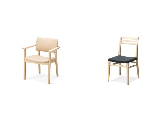 【Hirata Chair/平田椅子製作所】のトッポ アームチェア&フィーカ サイドチェア 【FURNITURE】おすすめ！人気、インテリア雑貨・家具の通販 おすすめ人気トレンドファッション通販アイテム 人気、トレンドファッション・服の通販 founy(ファニー) 　送料無料　Free Shipping　クラシカル　フレーム　ベーシック　モダン　ホーム・キャンプ・アウトドア　Home,Garden,Outdoor,Camping Gear　家具・インテリア　Furniture　チェア・椅子　Chair　ダイニングチェア　ホーム・キャンプ・アウトドア　Home,Garden,Outdoor,Camping Gear　家具・インテリア　Furniture　チェア・椅子　Chair　アームチェア　|ID:crp329100000055193