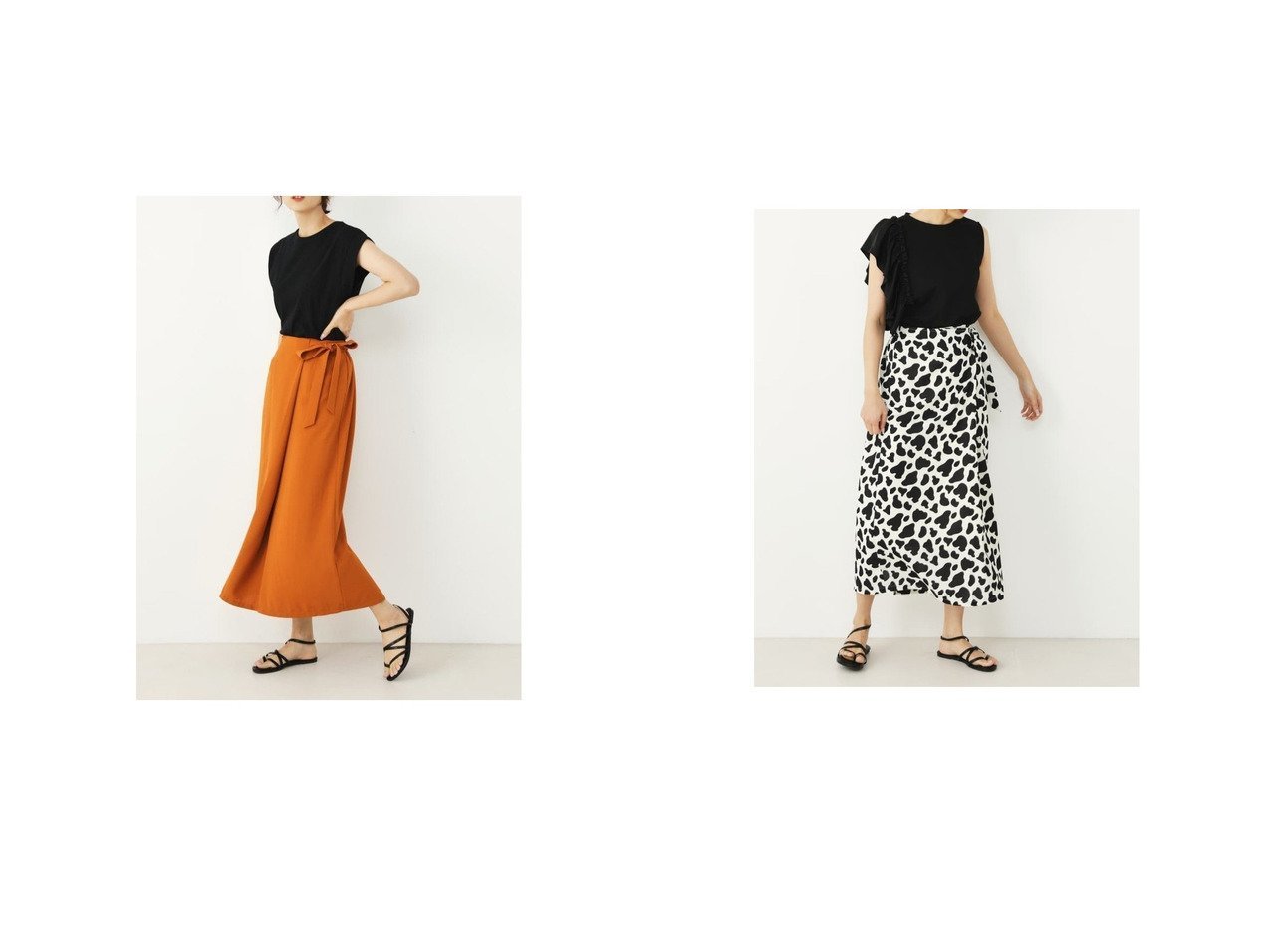 【SHELTTER/シェルター】のCowパターンラップスカート おすすめ！人気、トレンド・レディースファッションの通販 おすすめ人気トレンドファッション通販アイテム インテリア・キッズ・メンズ・レディースファッション・服の通販 founy(ファニー) 　ファッション　Fashion　レディースファッション　WOMEN　スカート　Skirt　2021年　2021　2021春夏・S/S　SS/Spring/Summer/2021　S/S・春夏　SS・Spring/Summer　ロング　夏　Summer　春　Spring　ピンク系　Pink　ブラウン系　Brown　ホワイト系　White　|ID:crp329100000056614