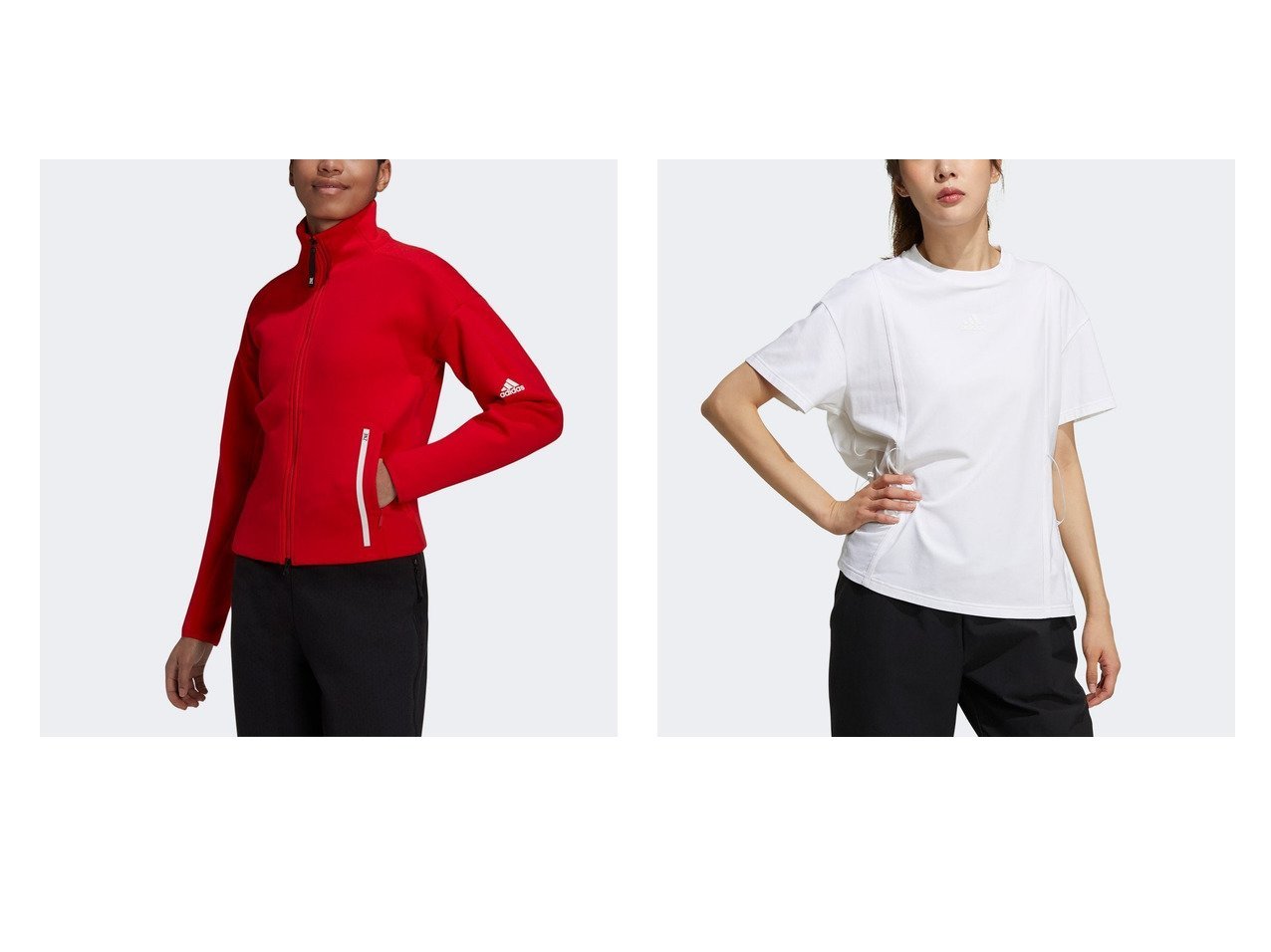 【adidas/アディダス】のアディダス Z.N.E. スポーツウェア トラックトップ&テック リボン 半袖Tシャツ Tech Ribbon Tee おすすめ！人気、トレンド・レディースファッションの通販   おすすめで人気の流行・トレンド、ファッションの通販商品 インテリア・家具・メンズファッション・キッズファッション・レディースファッション・服の通販 founy(ファニー) https://founy.com/ ファッション Fashion レディースファッション WOMEN スポーツウェア Sportswear トップス・カットソー Tops/Tshirt シャツ/ブラウス Shirts/Blouses ロング / Tシャツ T-Shirts ジャケット スタンド ストレッチ スポーツ ダブル ファブリック フィット レギュラー A/W・秋冬 AW・Autumn/Winter・FW・Fall-Winter 2021年 2021 2021-2022秋冬・A/W AW・Autumn/Winter・FW・Fall-Winter・2021-2022 ジャージー リボン ルーズ 半袖 |ID:crp329100000058926