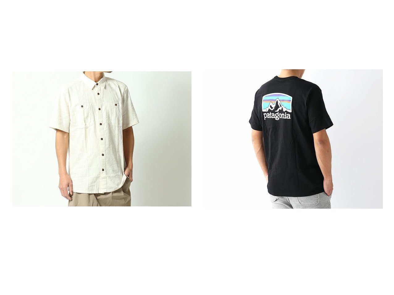 Patagonia Men パタゴニア のメンズ バックステップシャツ メンズ フィッツロイホライゾンズレスポンシビリティーtee Men キャンプ アウトドア用品 おすすめ 人気 トレンド メンズファッションの通販 おすすめのファッション通販アイテム 人気 トレンド