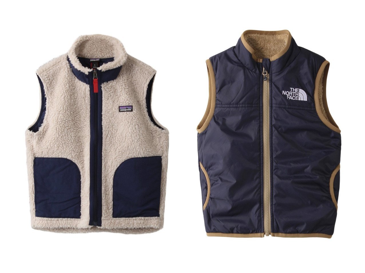 THE NORTH FACE リバーシブルベスト キッズ服-