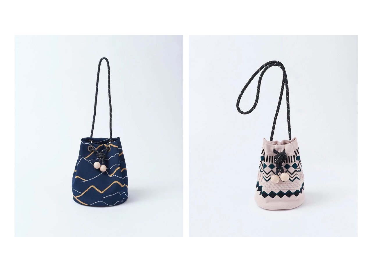 【Tricote/トリコテ】のMOUNTAIN BUCKET BAG&GEOMETRIC COLUMN BAG 【バッグ・鞄】おすすめ！人気、トレンド・レディースファッションの通販 おすすめで人気の流行・トレンド、ファッションの通販商品 インテリア・家具・メンズファッション・キッズファッション・レディースファッション・服の通販 founy(ファニー) https://founy.com/ ファッション Fashion レディースファッション WOMEN バッグ Bag 送料無料 Free Shipping タオル ハンドバッグ 巾着 アクセサリー |ID:crp329100000072595