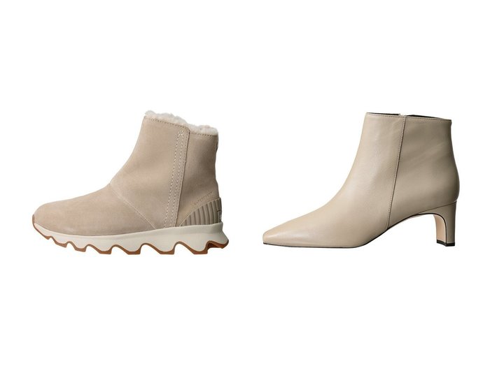 【SOREL/ソレル】のキネティックショート WP&【heliopole/エリオポール】の【CORSO ROMA.9】ショートブーツ 【シューズ・靴】おすすめ！人気、トレンド・レディースファッションの通販 おすすめ人気トレンドファッション通販アイテム インテリア・キッズ・メンズ・レディースファッション・服の通販 founy(ファニー) https://founy.com/ ファッション Fashion レディースファッション WOMEN スポーツウェア Sportswear スポーツ シューズ Shoes なめらか シューズ ショート スエード スポーツ 今季 冬 Winter 定番 Standard ベーシック |ID:crp329100000075478