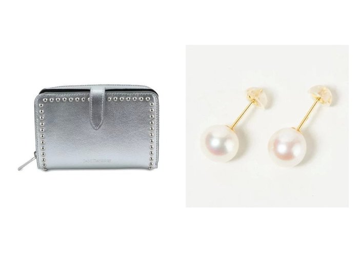 【CADEAUX/カドー】の【LEE別注】パールピアス&【J&M DAVIDSON/ジェイアンドエム デヴィッドソン】のMEDIUM ZIP AROUND WALLET おすすめ！人気、トレンド・レディースファッションの通販 おすすめ人気トレンドファッション通販アイテム インテリア・キッズ・メンズ・レディースファッション・服の通販 founy(ファニー) https://founy.com/ 雑誌掲載アイテム Magazine Items ファッション雑誌 Fashion Magazines リー LEE ファッション Fashion レディースファッション WOMEN 財布 Wallets 2022年 2022 2022春・S/S SS・Spring/Summer・2022 S/S・春夏 SS・Spring/Summer ウォレット コンパクト ジップ スリット 財布 1月号 アクセサリー イエロー シンプル パール フィット フォーマル 別注 雑誌 |ID:crp329100000080486