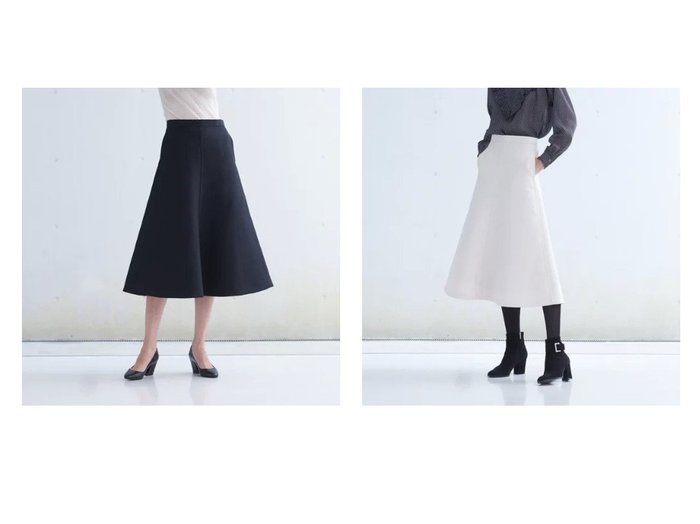 【DESIGN WORKS/デザイン ワークス】のマトラッセフレアスカート 【スカート】おすすめ！人気、トレンド・レディースファッションの通販 おすすめ人気トレンドファッション通販アイテム 人気、トレンドファッション・服の通販 founy(ファニー) ファッション Fashion レディースファッション WOMEN スカート Skirt Aライン/フレアスカート Flared A-Line Skirts フレア |ID:crp329100000081770