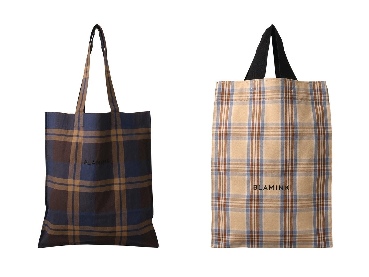 売上最激安 BLAMINK ブラミンク R PE CHK TOTE BAG バッグ - mlhud.go.ug