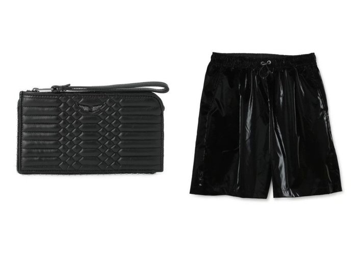 【ZADIG & VOLTAIRE/ザディグ エ ヴォルテール】のPHONE WALLET MAT SCALE&【TOGA PULLA/トーガ プルラ】のIridescent taffeta short pants おすすめ！人気、トレンド・レディースファッションの通販 おすすめ人気トレンドファッション通販アイテム インテリア・キッズ・メンズ・レディースファッション・服の通販 founy(ファニー) https://founy.com/ ファッション Fashion レディースファッション WOMEN 財布 Wallets パンツ Pants ハーフ / ショートパンツ Short Pants 2022年 2022 2022 春夏 S/S SS,Spring/Summer,2022 S/S・春夏 SS・Spring/Summer スマート ラップ リュクス 財布 おすすめ Recommend ショート セットアップ |ID:crp329100000086770