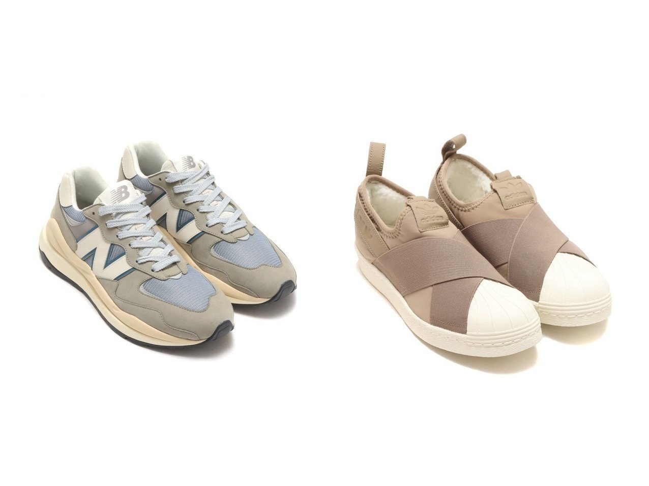 【adidas/アディダス】のadidas SS SLIPON FLEECE&【new balance/ニューバランス】のNew Balance M5740LLG 【シューズ・靴】おすすめ！人気、トレンド・レディースファッションの通販 おすすめで人気の流行・トレンド、ファッションの通販商品 インテリア・家具・メンズファッション・キッズファッション・レディースファッション・服の通販 founy(ファニー) https://founy.com/ ファッション Fashion レディースファッション WOMEN NEW・新作・新着・新入荷 New Arrivals シューズ スニーカー スリッポン バランス ビッグ S/S・春夏 SS・Spring/Summer アウトドア ブランケット ライニング |ID:crp329100000087943