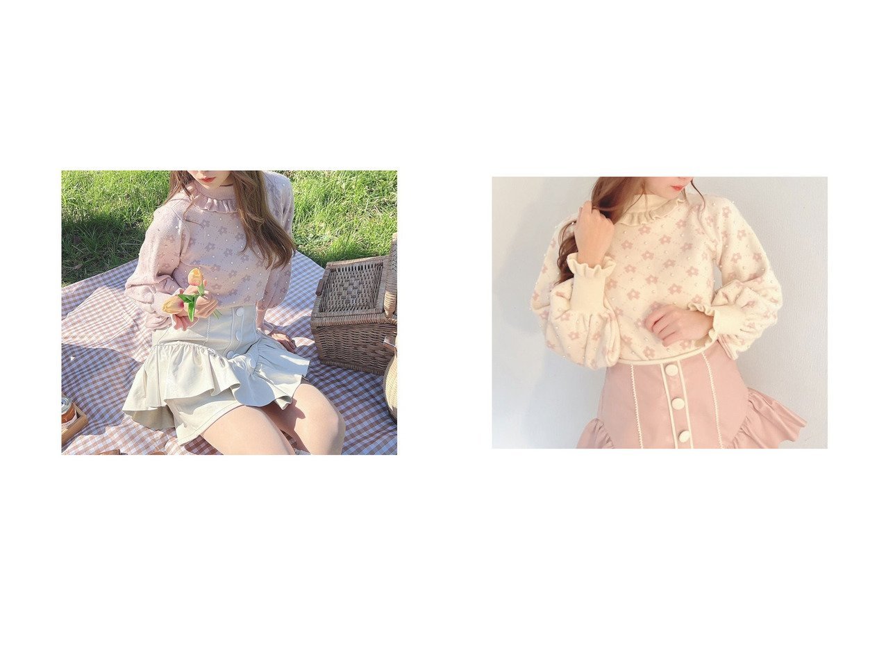 【Swankiss/スワンキス】のJF fleur JQ knit おすすめ！人気、トレンド・レディースファッションの通販 おすすめで人気の流行・トレンド、ファッションの通販商品 インテリア・家具・メンズファッション・キッズファッション・レディースファッション・服の通販 founy(ファニー) https://founy.com/ ファッション Fashion レディースファッション WOMEN トップス・カットソー Tops/Tshirt ニット Knit Tops 春 Spring バランス パール フリル 2022年 2022 S/S・春夏 SS・Spring/Summer 2022 春夏 S/S SS,Spring/Summer,2022 おすすめ Recommend 夏 Summer |ID:crp329100000090344