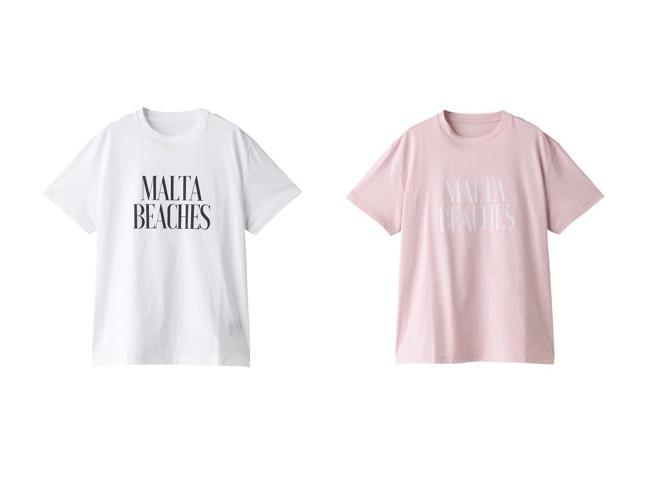 Cabana/カバナ】のMALTA BEACHESロゴTシャツ 【トップス・カットソー