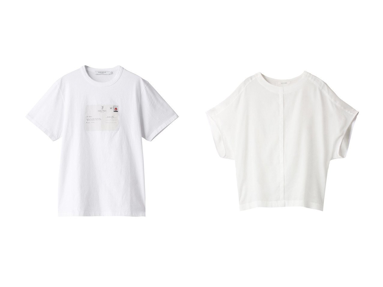 MAISON KITSUNE × Olympia Le-Tan ブラウス