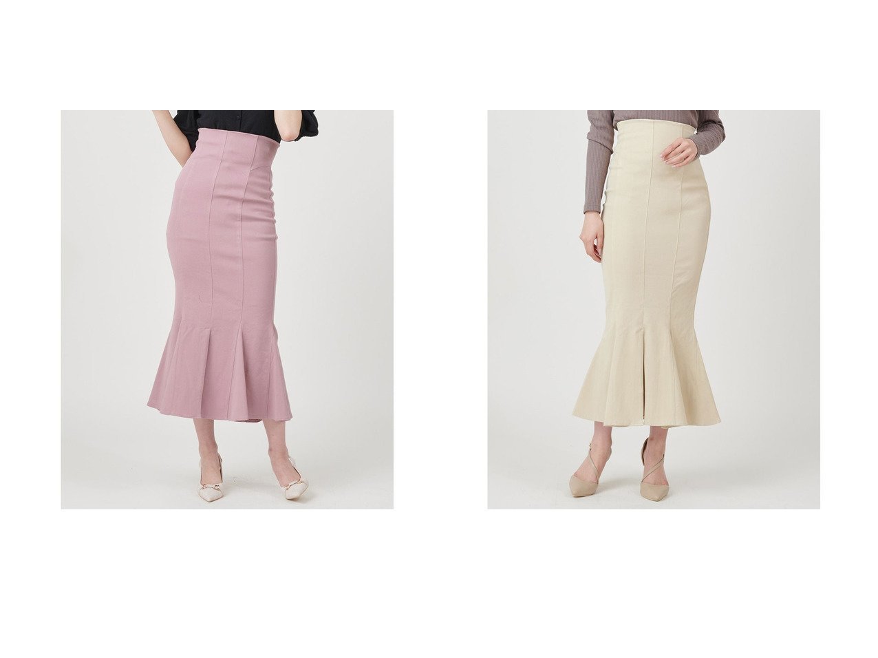 【ROYAL PARTY/ロイヤルパーティー】のガムストレッチマーメイドスカート おすすめ！人気、トレンド・レディースファッションの通販 おすすめ人気トレンドファッション通販アイテム インテリア・キッズ・メンズ・レディースファッション・服の通販 founy(ファニー) 　ファッション　Fashion　レディースファッション　WOMEN　スカート　Skirt　2022年　2022　2022 春夏 S/S　SS,Spring/Summer,2022　S/S・春夏　SS・Spring/Summer　ストレッチ　スリット　マーメイド　夏　Summer　春　Spring　ブラック系　Black　グリーン系　Green　レッド系　Red　ベージュ系　Beige　|ID:crp329100000091671