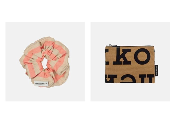 【marimekko/マリメッコ】のMakuisa Tasaraita シュシュ&【日本限定】Keijutar Logo ポーチ おすすめ！人気、トレンド、レディースファッションの通販 おすすめ人気トレンドファッション通販アイテム インテリア・キッズ・メンズ・レディースファッション・服の通販 founy(ファニー) https://founy.com/ ファッション Fashion レディースファッション WOMEN シュシュ / ヘアアクセ Hair Accessories ポーチ Pouches アクセサリー コンビ ワンポイント 定番 Standard キャンバス プリント ポーチ |ID:crp329100000094373